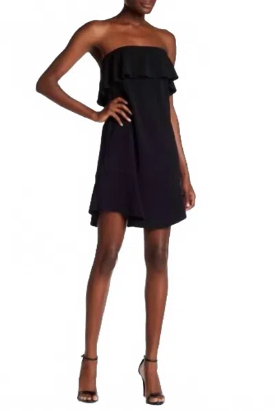 A.l.c Popover Strapless Mini Cocktail Dress In Black