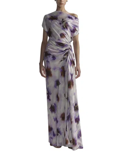 A.l.c . Poppy Gown In Llmu-lilac Multi