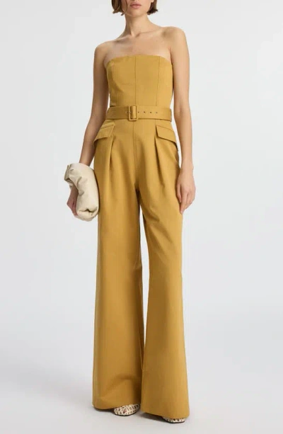 A.L.C PRESLEY STRAPLESS WIDE LEG JUMPSUIT