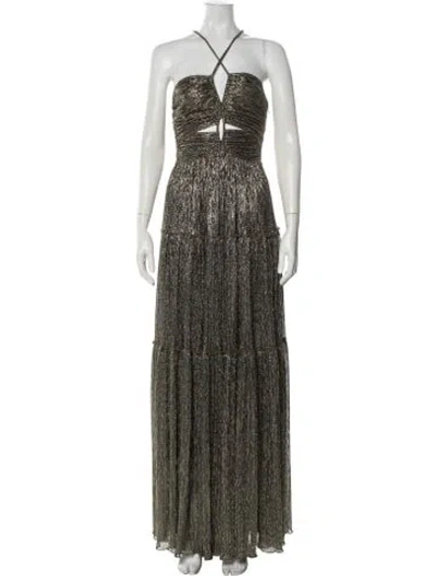 Pre-owned A.l.c Printed Long Dress W/ Tags