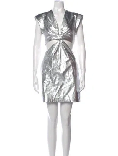 Pre-owned A.l.c Printed Mini Dress
