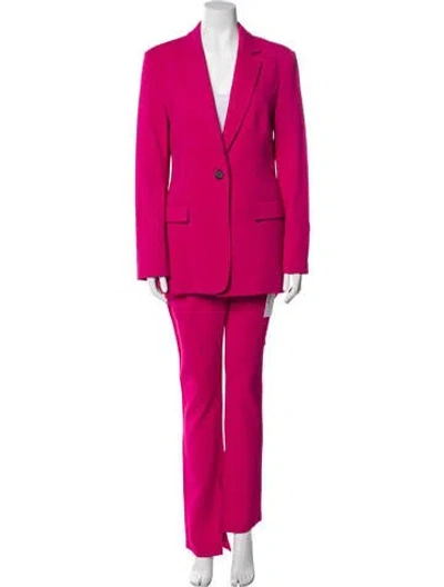 Pre-owned A.l.c Printed Pantsuit In Pink