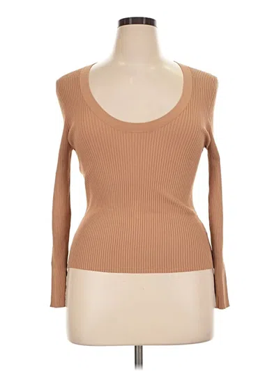 Pre-owned A.l.c Pullover Sweater In Tan