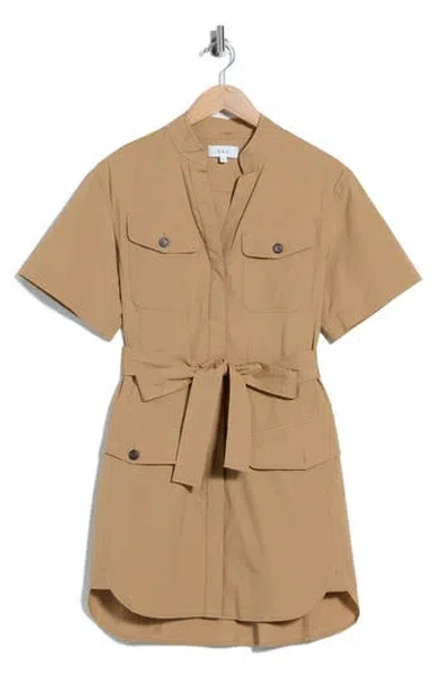 A.l.c . Quinn Mini Shirtdress In Brown