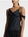 A.l.c Ramona Top In Black In Black