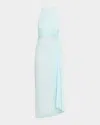 A.l.c Reagan Pleated Midi Dress In Cascade