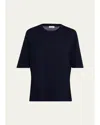 A.l.c Rei Wool Top In Blue