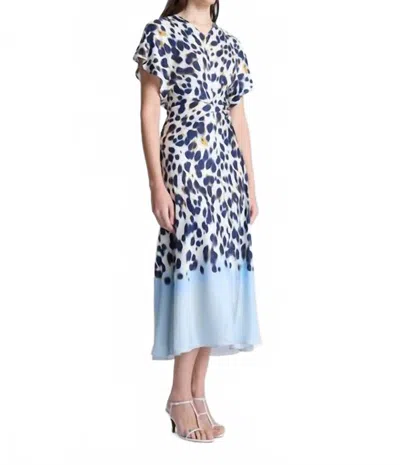 A.L.C REM DRESS IN NAVY/LIGHT BLUE