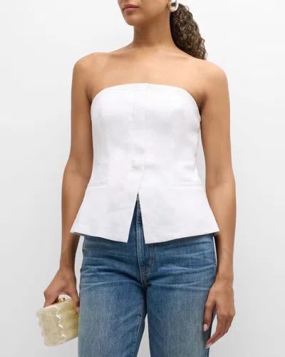 A.l.c Renee Strapless Top In Ecru