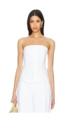 A.l.c Renee Strapless Top In 淡褐色