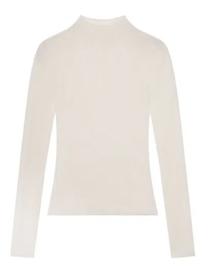 A.l.c Ribbed High-neck Top In Yellow