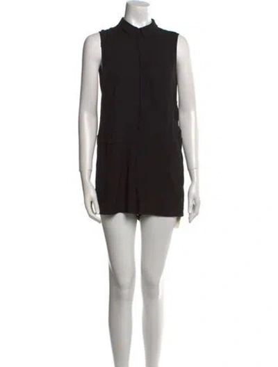 Pre-owned A.l.c Romper In Black