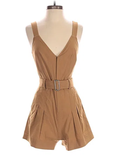 Pre-owned A.l.c Romper In Tan