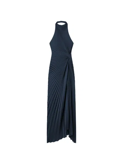 A.l.c Romy Maxi Dress In Blue