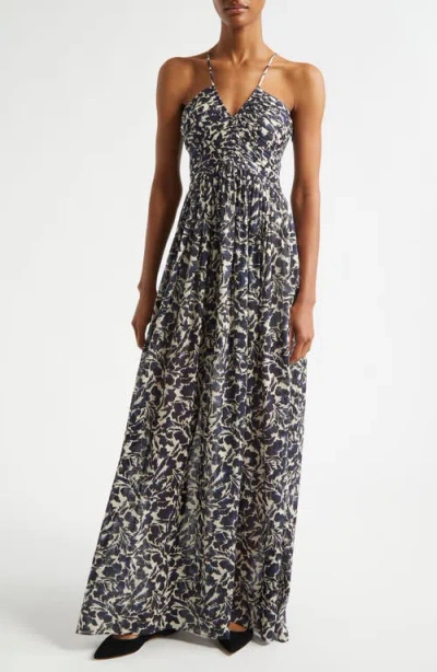 A.L.C A.L.C. ROMY PRINT SLEEVELESS MAXI DRESS