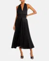 A.l.c Rose V-neck Dress In Black