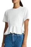 A.L.C ROXY TEE IN WHITE