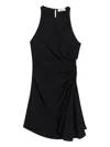 A.l.c Rue Mini Dress In Schwarz