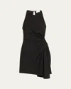 A.l.c Rue Mini Dress In Black