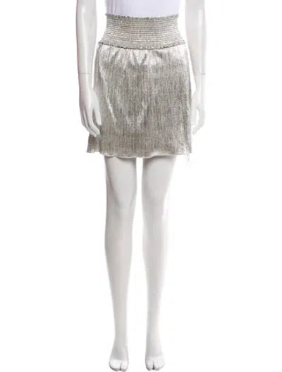 Pre-owned A.l.c Ruffle Embellishment Mini Skirt