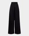 A.l.c Ryder Wide-leg Pants In Deep Navy
