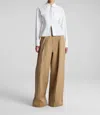 A.l.c . Sage Stretch Cotton Shirt In White