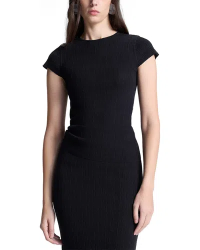 A.l.c . Sam Top In Black