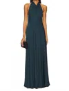 A.l.c Sara Dress In Malachite In Blue