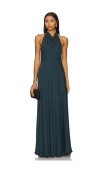 A.l.c Sara Dress In Malachite In Blue