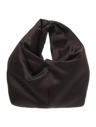 Pre-owned A.l.c Satin Top Handle Bag W/ Tags In Brown