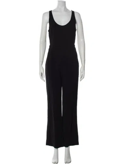 Pre-owned A.l.c Scoop Neck Jumpsuit In Blue