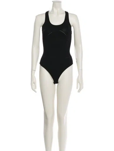 Pre-owned A.l.c Scoop Neck Sleeveless Bodysuit W/ Tags In Neutral