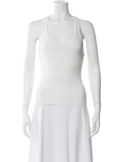 Pre-owned A.l.c Scoop Neck Sleeveless Top W/ Tags In Blue