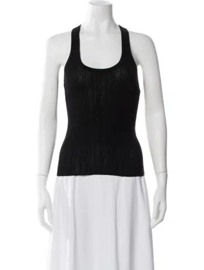Pre-owned A.l.c Scoop Neck Sleeveless Top W/ Tags In Blue