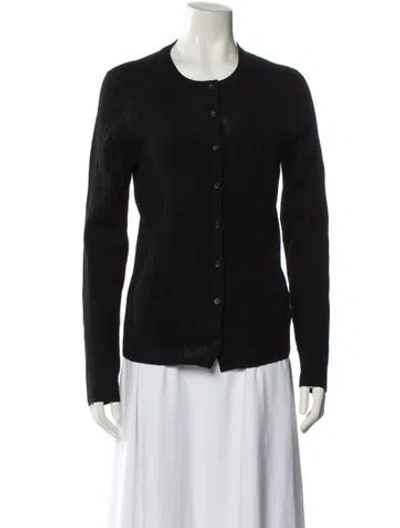 Pre-owned A.l.c Scoop Neck Sweater In Black