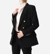 A.l.c Sedgwick Ii Tailored Double-breasted Jacket In Black