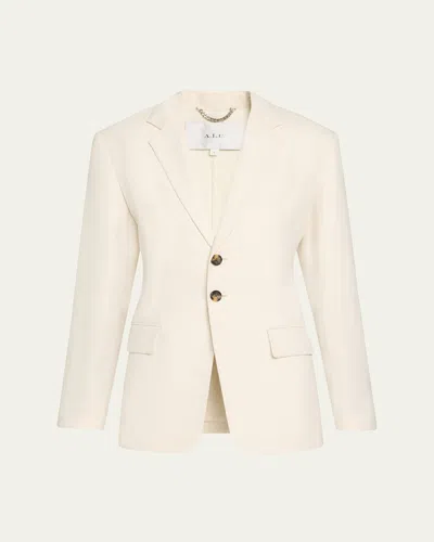 A.l.c Shawn Two-button Jacket In Buttercream