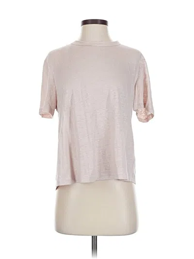Pre-owned A.l.c Short Sleeve T-shirt In Pink