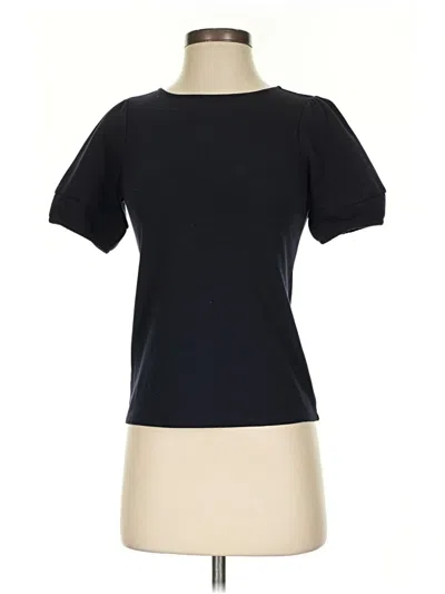 Pre-owned A.l.c Short Sleeve Top Green Boatneck Tops