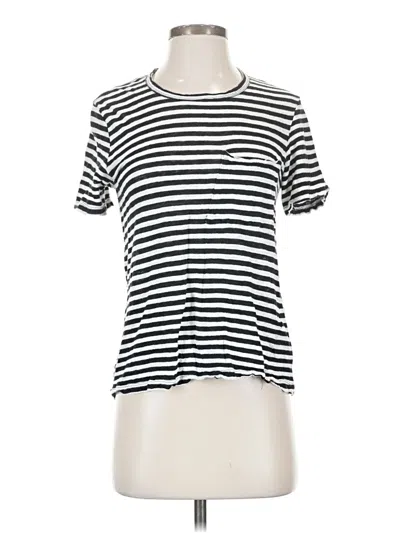 Pre-owned A.l.c Short Sleeve T-shirt In Black