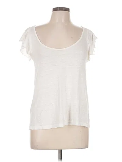 Pre-owned A.l.c Short Sleeve T-shirt In Ivory