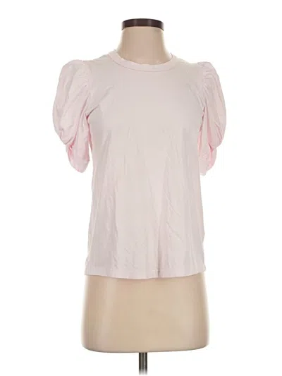 Pre-owned A.l.c Short Sleeve T-shirt In Pink