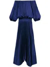 A.l.c Sienna Midi Dress In Blue
