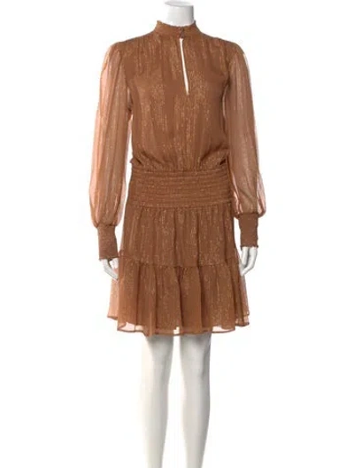 Pre-owned A.l.c Silk Knee-length Dress