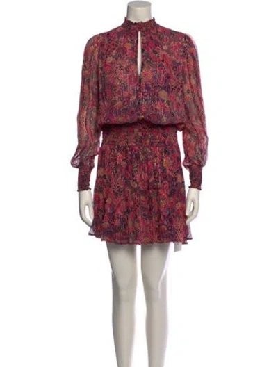 Pre-owned A.l.c Silk Knee-length Dress