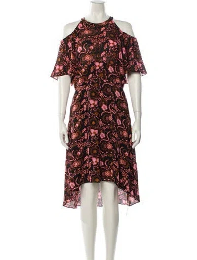 Pre-owned A.l.c Silk Knee-length Dress