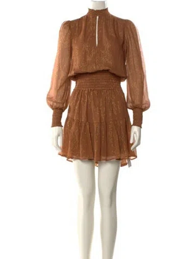 Pre-owned A.l.c Silk Knee-length Dress