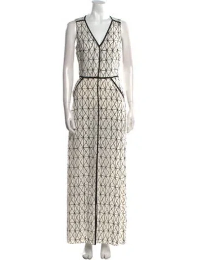 Pre-owned A.l.c Silk Long Dress