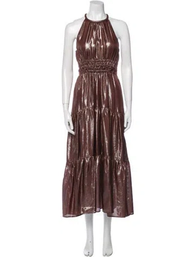 Pre-owned A.l.c Silk Long Dress
