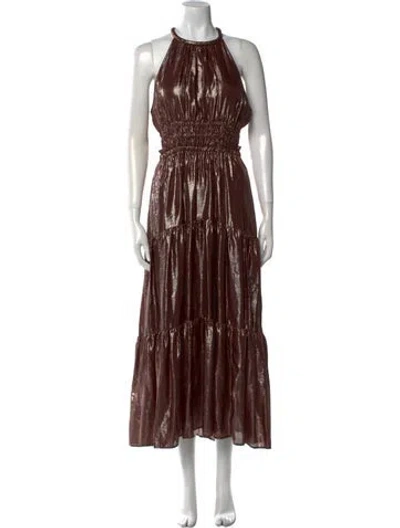 Pre-owned A.l.c Silk Long Dress